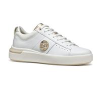 Geox Women's D DALYLA A Sneaker, White, 3 UK