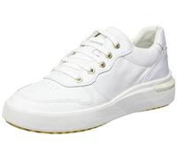 Geox Women's D Dalyla ASneaker, White, 4 UK