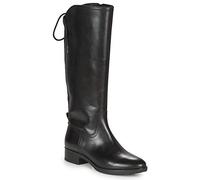 Geox Women's D Damiana Knee High Boot, Black, 5 UK