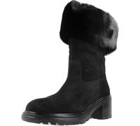 Geox Women's D Damiana Knee High Boot, Black, 5 UK
