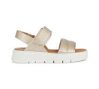Geox Women's D Dandra 40 A Wedge Sandal, Gold, 6 UK