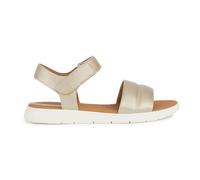 Geox Women's D Dandra C Slide Sandals, Gold, 2.5 UK