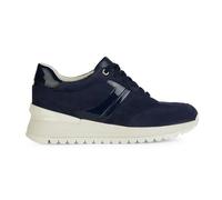 Geox Women's D Desya A Sneaker, Navy, 6 UK