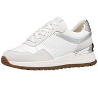Geox Women's D DESYA A Trainers, White/Off White, 41 EU