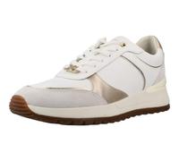 Geox Women's Sneaker D DESYA A, White/Lt Gold, UK 6