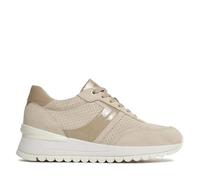 Geox Women's D Desya A Sneaker, Lt Taupe, 3 UK