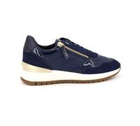 GEOX Womens Desya Side Zip Trainers Navy 40