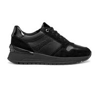 Geox Women's D Desya Trainers, Black, 6 UK