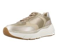 Geox Women's D Diamanta A Sneaker, Platinum Gold, 3 UK