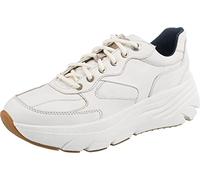 Geox Women's D Diamanta Sneakers, Off-white, 3 UK