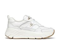 Geox Women's D Diamond Trainers, White, 36.5 EU, White, 3.5 UK