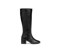 Geox Women's D Eleana A Fashion Boot, Black, 6 UK