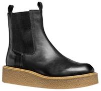 Geox Women's D Elidea C Ankle Boot, Black, 3 UK