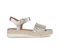 Geox Women's D EOLIE F Wedge Sandals, Bronze, 5.5 UK