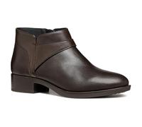 Geox Women's D Felicity B Ankle Boots, Dk Brown, 4.5 UK