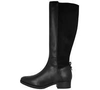 Geox Womens D Felicity Smooth Leather Boots, Black, 6.5 UK