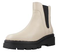 Geox Women's D Felleny C Ankle Boot, Lt Taupe Black, 6 UK