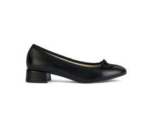 Geox Women's D Floretia A Ballet Flat, Black, 7 UK
