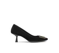 Geox Women's D Giselda R C Classic, Black, 6 UK