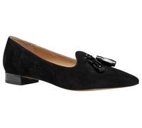 Geox Women's D GISELDA15 Ballet Flat, Black, 39 EU, Black, 6 UK