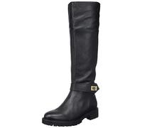 Geox Women's D Hoara knee high boots, black, 6 UK
