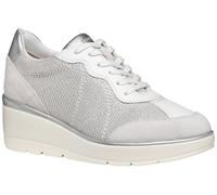 Geox Women's D ILDE A Trainers, Off White, 39 EU
