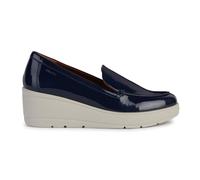 Geox Women's D Ilde B Loafer, Navy, 10.5 UK