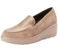 Geox Women's D Ilde B Moccasin, Dk Taupe Lead, 3 UK