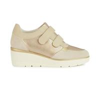 Geox Women's D Ilde B Platform, lt Gold Beige, 3 UK