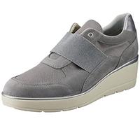 Geox Women's D Ilde Sneaker, lightgrey, 8 UK