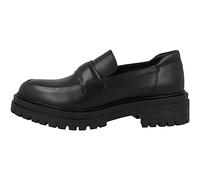 Geox Women's D Iridea A Moccasin, Black, 4 UK