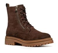 Geox Women's D Iridea Ankle Boots, dark brown, 4 UK
