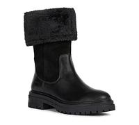 Geox Womens D Iridea M Boots, Black, 6 UK