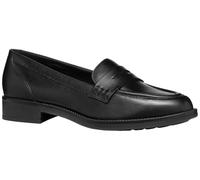 Geox Women's D Jaylon 2 B Moccasin, Black, 5 UK