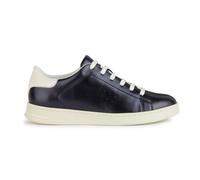 Geox Women's D Jaysen B Sneaker, Dk Jeans Optic White, 3 UK