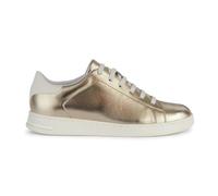 Geox Women's D Jaysen B Sneaker, Lt Gold Optic White, 3 UK