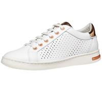 Geox Women D Jaysen B Sneaker, White Peach, 8 UK
