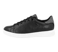 Geox Womens D Jaysen Sneakers, Black, 2.5 UK