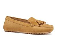 Geox Women's D Kalistena E Moccasin, Cognac, 40 EU
