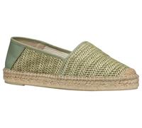 Geox Women's D LAMPEDUSA A Espadrille Wedge Sandal, Mint, 7.5 UK
