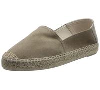 Geox Women's D LAMPEDUSA Espadrille Wedge Sandal, LT Taupe, 7 UK