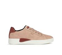 Geox Women's D Lauressa B Sneakers, Dk Rose, 4 UK