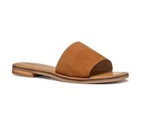 Geox Women's D MADDALUSIAC L Slide Sandal, Camel, 3 UK