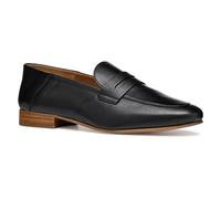 Geox Women's D MANTINEA A Loafer, Black, 4 UK