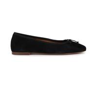 Geox Women's D Marsilea A Ballet Flat, Black, 7.5 UK