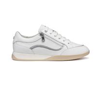 Geox Women's D MARYEMY Trainers, White, 37 EU, White, 4 UK