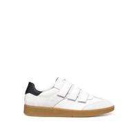 Geox Women's D MELEDA A Trainers, White/LT Ivory, 40 EU