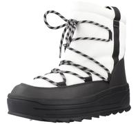 Geox Women's D Milleiny B ABX A Ankle Boot, White Black, 6 UK