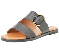 Geox Women's D Naileen A Flat Sandal, Black, 3 UK