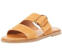 Geox Women's D Naileen A Flat Sandal, Cognac, 8 UK